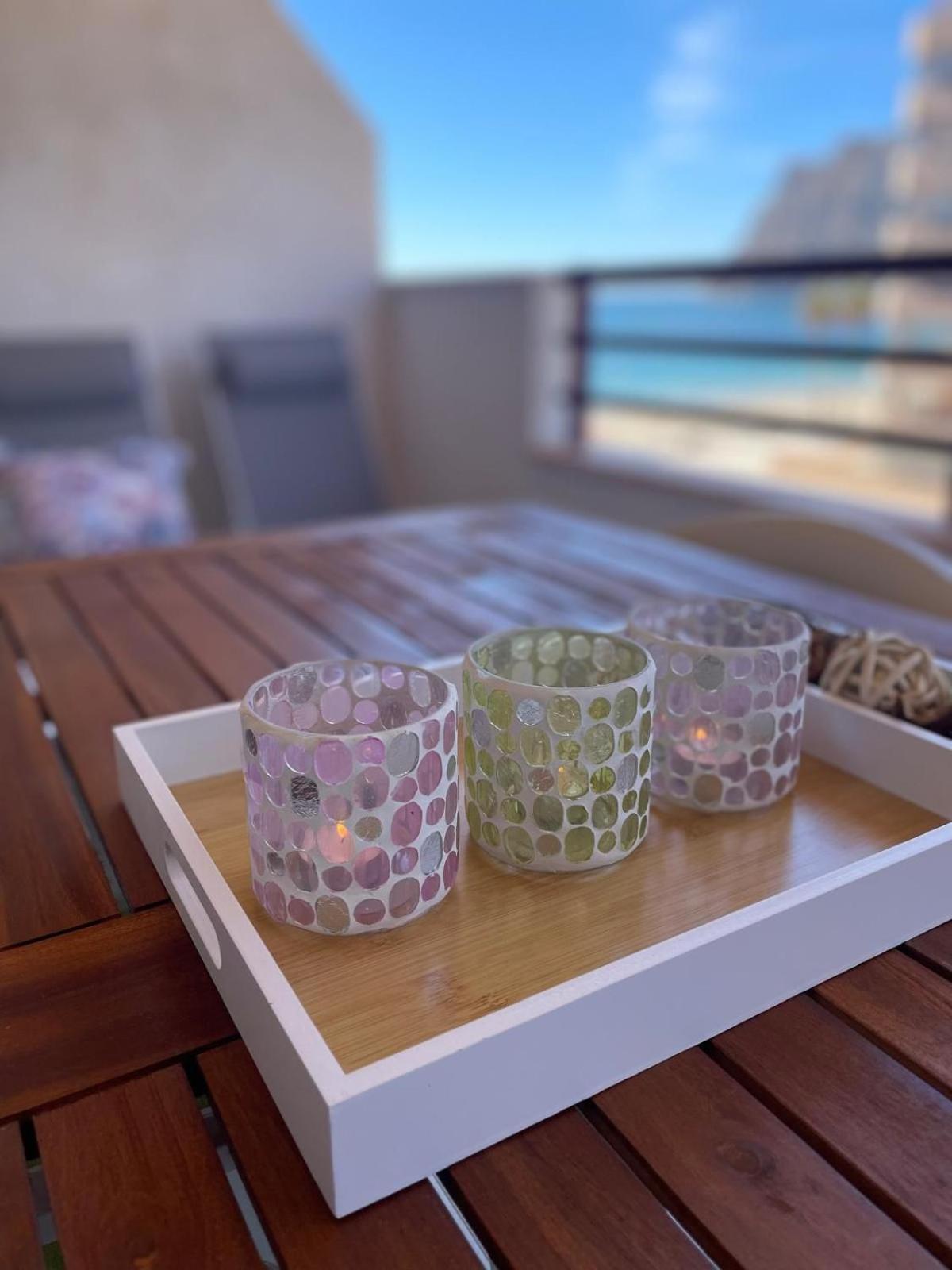 Eerstelijns Appartement Vive Cada Momento Zeezicht En Pal Aan De Boulevard En Strand Calpe, Toplocatie 외부 사진